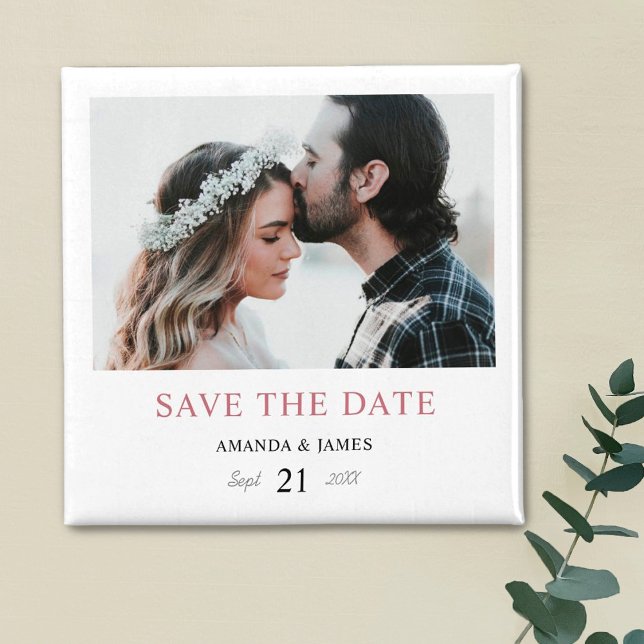 Custom Photo Wedding Save the Date Magnet (Creator Uploaded)