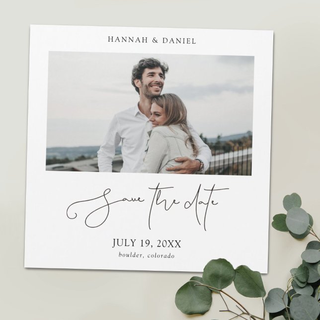 Custom Photo Wedding Save the Date Magnet (Creator Uploaded)