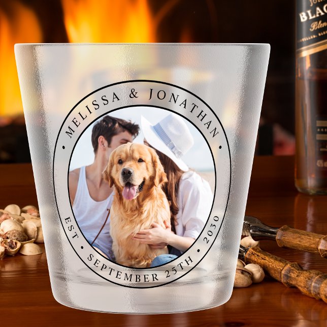 Custom Photo Wedding Shot Glass (Creator Uploaded)