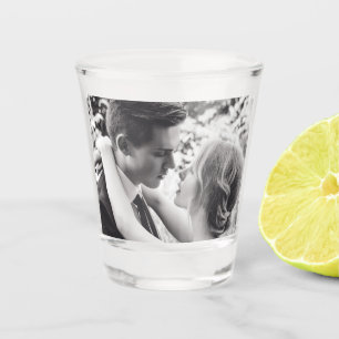 CUSTOM PHOTO WEDDING SHOT GLASSES, SHOT GLASS