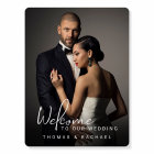 Custom Photo Wedding Welcome