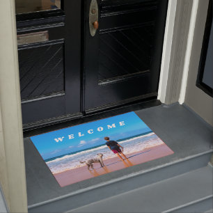 Custom Photo Welcome Doormat Your Favourite Photos