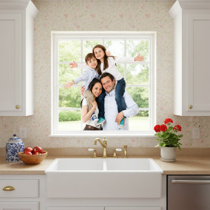 Custom Photo Window Cling