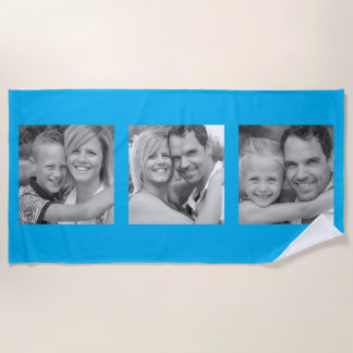Custom Photo with BW Filter Beach Towel