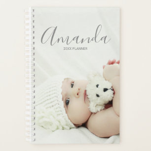 Custom Photo with Custom Name and Text Planner