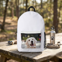 Custom Photo With Your Pet Dog Name Picture On