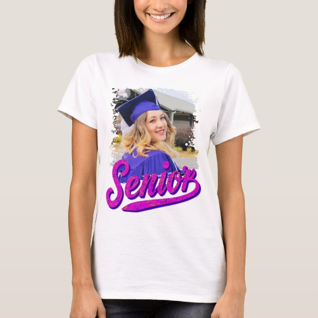 Custom Photo women' shirts senior  (Front)