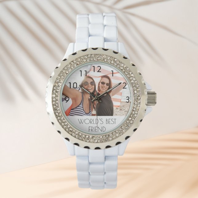 Custom photo world's best friend text watch (Creator Uploaded)