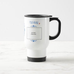 Custom Photo! Worlds Greatest English Mastiff Travel Mug
