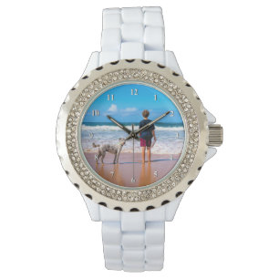 Custom Photo - Your Own Design - I Love My Pet Watch