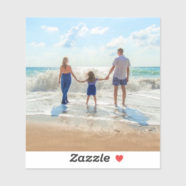 Custom Photo - Your Own Design - My Family (Sheet)