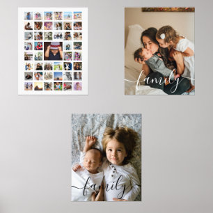 Custom Photograph Collage Family