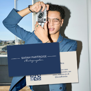 Custom Photographer Business Cards   Professional 