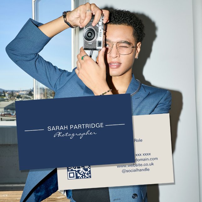 Custom Photographer Business Cards | Professional  (Creator Uploaded)