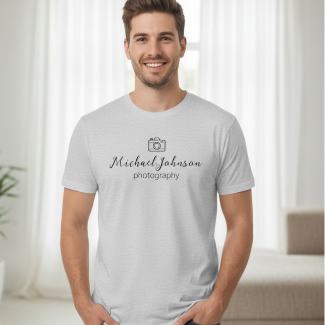 Custom Photographer Shirt, Personalized Comfort T-Shirt (Creator Uploaded)