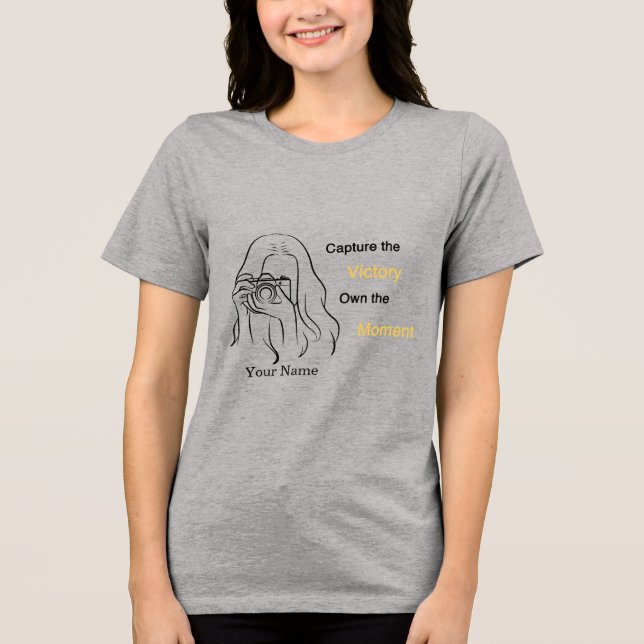 Custom Photographer Tee Capture the 2026 Victory (Front)
