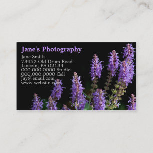 Custom Photography Business Cards