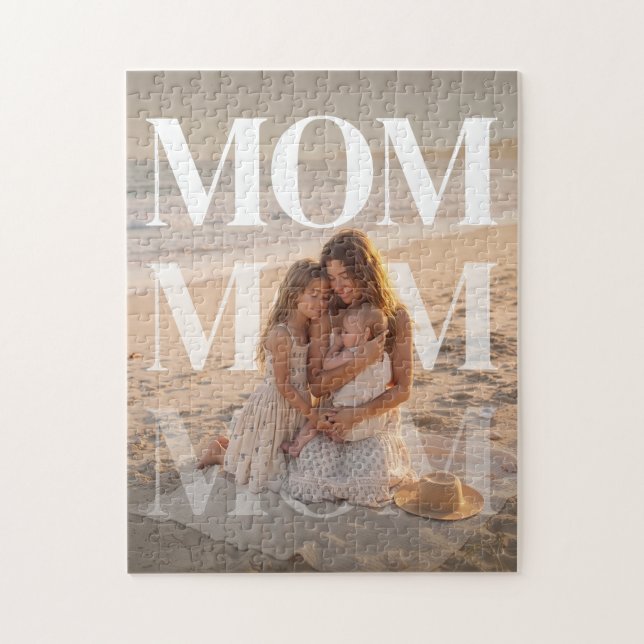 Custom PhotoPop Mum Jigsaw Puzzle (Vertical)