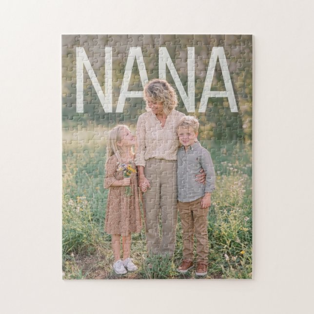 Custom PhotoPop Nana Jigsaw Puzzle (Vertical)