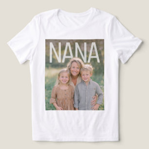 Custom PhotoPop Nana Tri-Blend Shirt