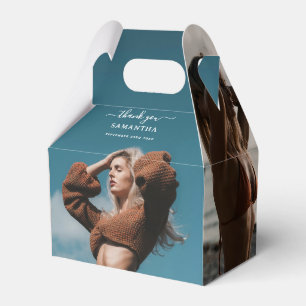 Custom Photos Birthday Party Selfie Picture Favour Box