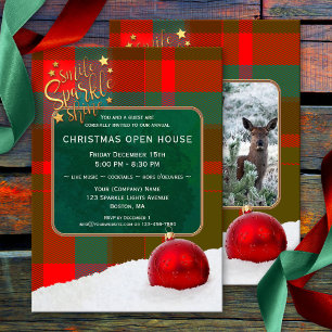 Custom Photos Christmas Holiday Invitation or Card