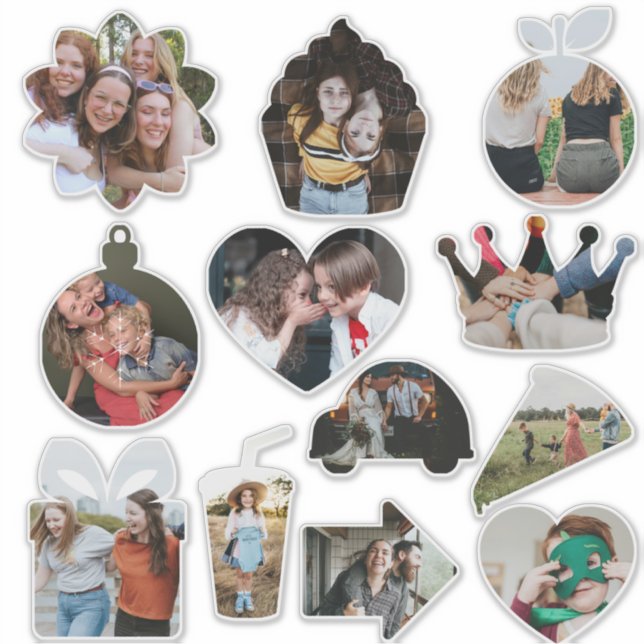 Custom Photos Cute Fun Shapes (Front)