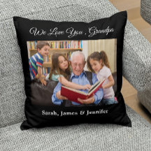 Custom photos grandkids names we love you grandpa