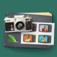Custom Photos in Vintage TVs Pop Art Style