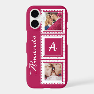 Custom photos, monogram, name & colour cases
