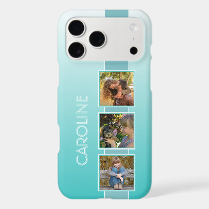 Custom Photos Ombre Aqua Turquoise Seaglass Green