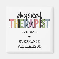 Custom Physical Therapist PT Graduation gifts