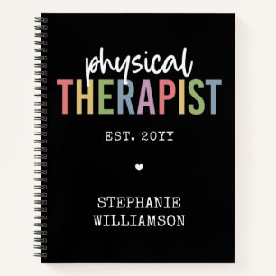 Custom Physical Therapist PT Graduation Notebook