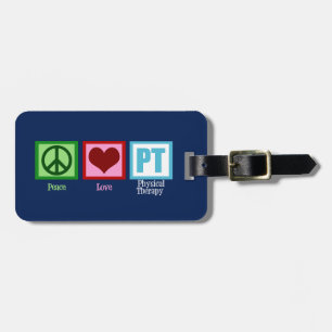 Custom Physical Therapy Luggage Tag