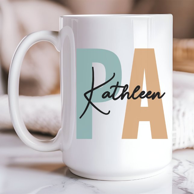 Custom Physician Assistant Mug, Best Pa Gift Coffee Mug (custom PA mug, Physician Assistant mug, best PA gift, PA coffee mug, PA graduation gift, Doctor gift)