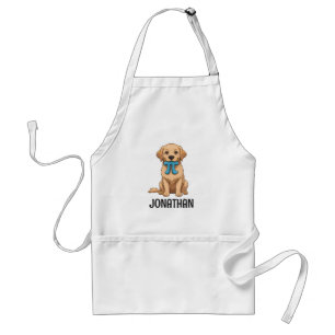 Custom Pi Day Dog With Pi Symbol   Happy Pi Day Standard Apron