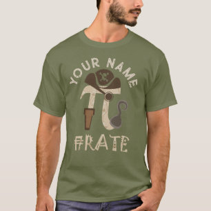 Custom Pi day pirate T-Shirt