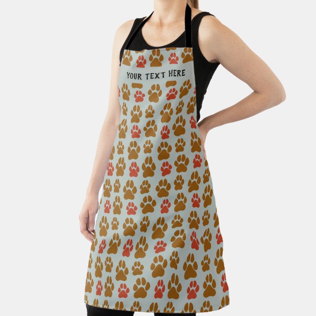 Custom Pick Your Own Colours Pet Grooming Apron (Insitu)