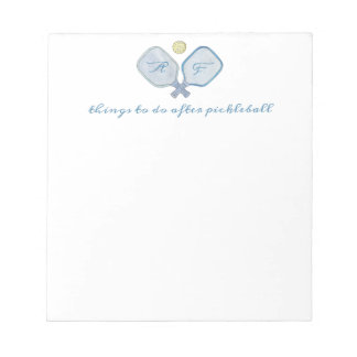 Custom Pickle ball Notepad