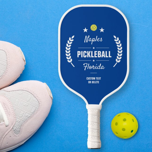 Custom Pickleball Club Add City Name State Paddle (Creator Uploaded)