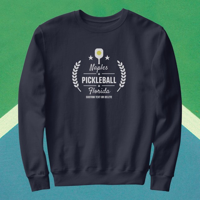 Custom Pickleball Club Add City Name State Sweatshirt (Creator Uploaded)