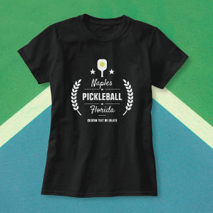 Custom Pickleball Club Add City Name State T-Shirt