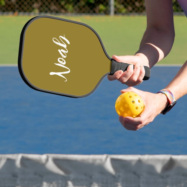 Custom Pickleball Paddle - Personalised Name Desig (Insitu)