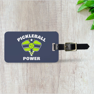 Custom Pickleball Team Luggage Tag