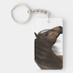Custom Picture Dog Love Paw Quote  hours Key Ring