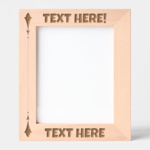 Custom Picture  Etched Frames