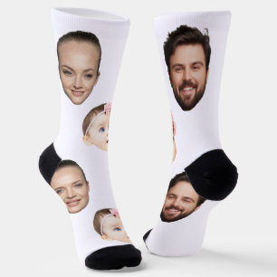 Custom Picture Gift Idea for Birthday or Christmas Socks