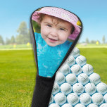 Custom Picture Modern Golfer Golf Club Driver  Golf Head Cover<br><div class="desc">Best Mum By Par... Surprise the Mum and Golf Lover with these super cute photo custom golf head cover and matching golf accessories . Now she can take her kid with her as he play's 18 holes . Customise these golf head cover with your childs favourite photo and personalise name....</div>
