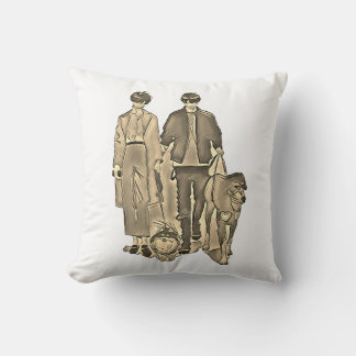 Custom Pillow Designs: Expressive Themes on Zazzle