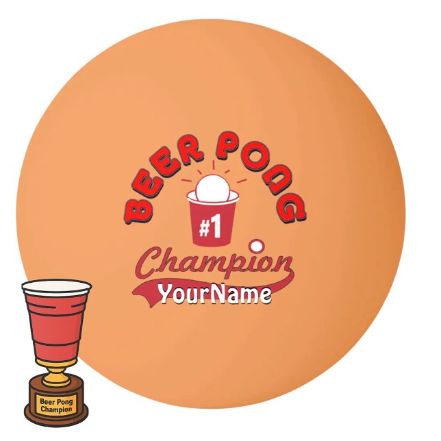 Custom Ping Pong Official League Ball (Creator Uploaded)